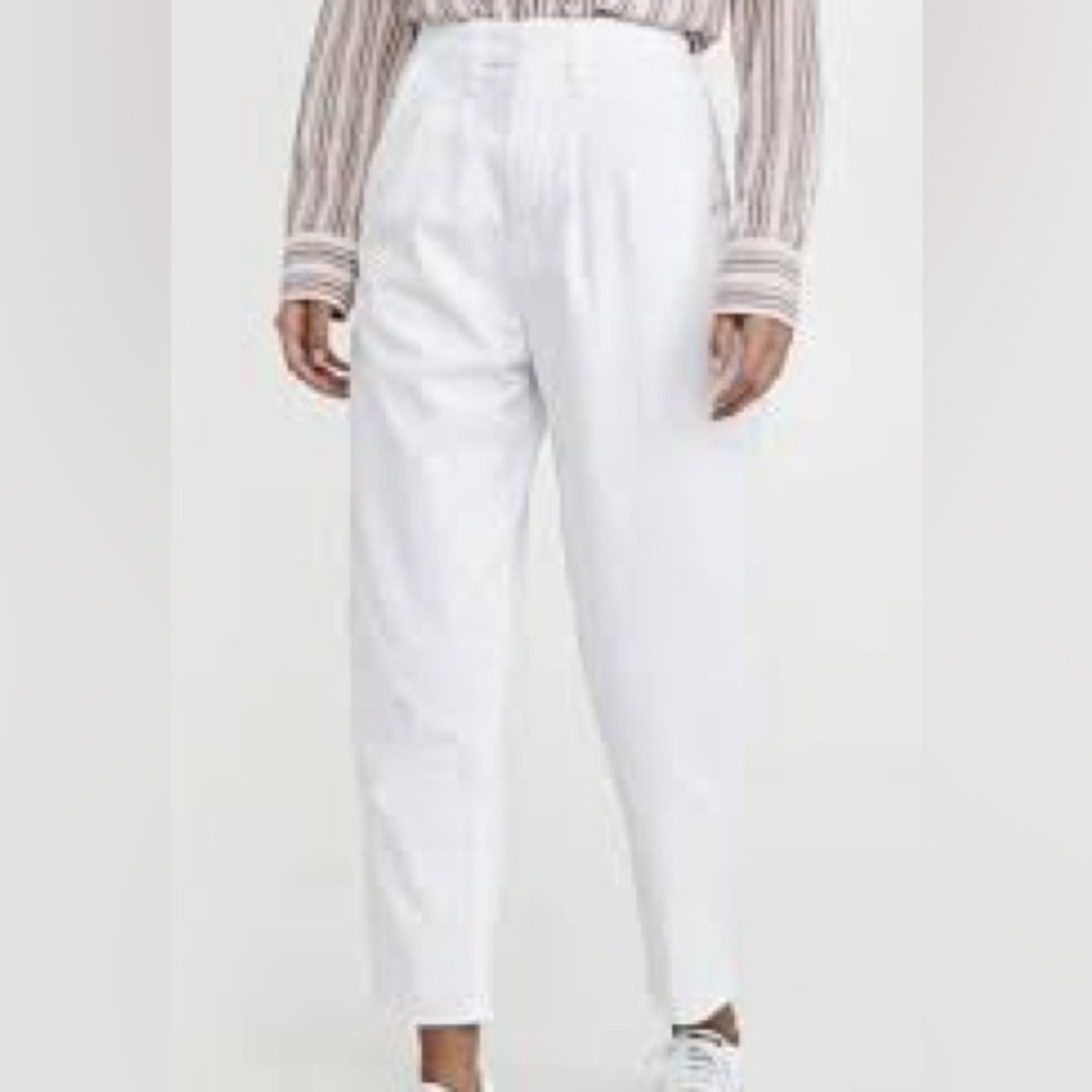 Elegant White Women's Pants